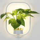 LED Wall Plant Light with Glass Vase | Cozy Ambient Glow | Stylish Wall Accent | GlowPlant