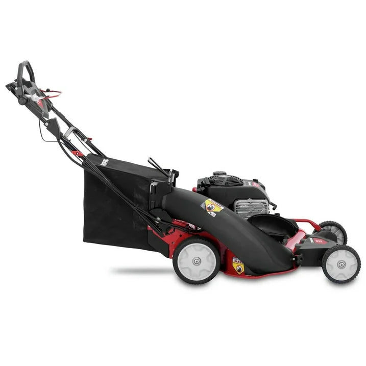 Troy-Bilt 3-N-1 Self-Propelled RWD Gas Lawn Mower, 195cc Engine
