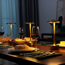 LuminaLux - Wireless Style Lamp | USB Rechargeable | Touch Activated | Table Lamp | Ambient Lighting
