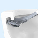 Toilet Brush | Triangular Tip | Scratch-Resistant TPR Scrubbing | Silly