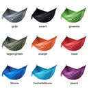 2-Person Nylon Camping Hammock with Carry Bag - 210T Fabric
