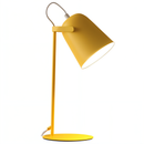 Macaron Table Lamp – Nordic Yellow Desk Light – Adjustable Brightness