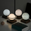 Moon & Galaxy Levitating