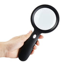 10X LED Magnifying Glass with Light | Clear View | Ergonomic Handle