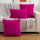 3D Textured Velvet Pillow Cover