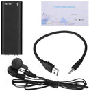 Dictation Device | Portable Audio Recorder | One-Button Recording | MicroSpy