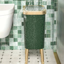 15L Indoor Waste Bin with Flip Lid and Elevated Base