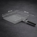 Grill Basket | Stainless Steel | Even Heat Distribution | BBQWend