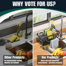 Kitchen Sink Organizer | Corrosion-Resistant | Features Towel Bar | AquaRack