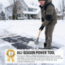 Garden Hoe | Wide Steel Blade | Push and Pull | WeedScrape