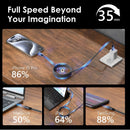 100W Fast Charging Magnetic Spiral Cable – Tangle-Free Design