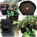 Grow Bag | Breathable Nonwoven Fabric | Velcro-Closure Harvest Flap | HarvestBag