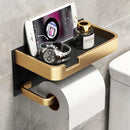 Toilet Paper Rack | Wall-Mounted | Metal Dispenser | BathLine