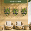 Wall Mounted Plant Holder | Metal Frame | Space-Saving | Plantify