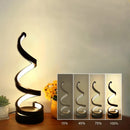 Spiral Table Lamp | Modern Dimmable USB Desk Lamp | Bedside Lamp | Table Lamp