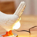 Chicken Lamp | Humorous table lamp shaped like a chicken