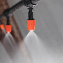 Irrigation Setup | Automatic Fine Spray Sprinkler | Adjustable Hose Guide | AquaMisto