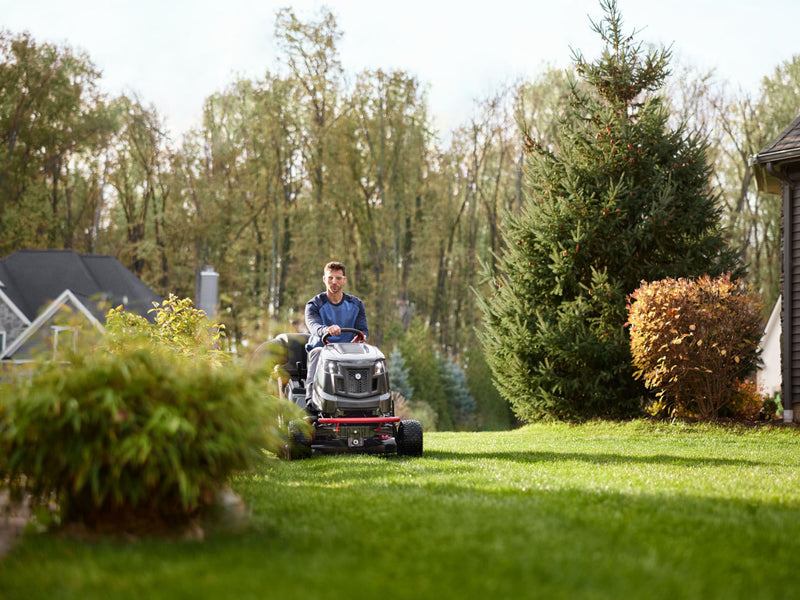 Troy-Bilt Bronco 42E XP – 42” 56V MAX Lithium-Ion Electric Riding Lawn Tractor
