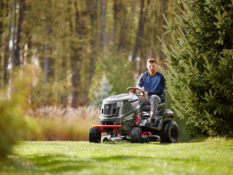 Troy-Bilt Bronco 42E XP – 42” 56V MAX Lithium-Ion Electric Riding Lawn Tractor