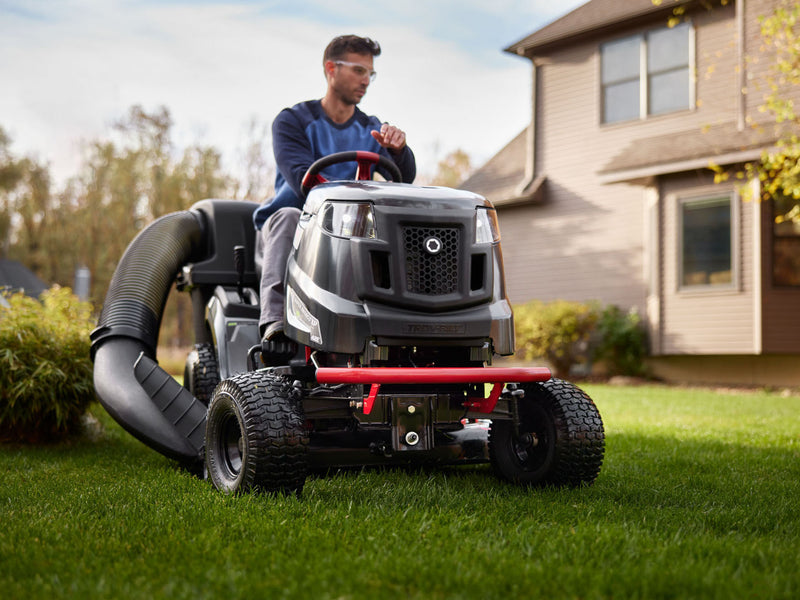 Troy-Bilt Bronco 42E XP – 42” 56V MAX Lithium-Ion Electric Riding Lawn Tractor