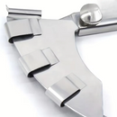 Double Fold Bias Tape Binder | Automatic Double Fold Orientation | Stainless Steel | SeamGuide