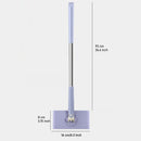 Floor Cleaner | 360° Swiveling Flat Mop Head | Touch-Free Pad Replacement | MopMate