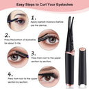 3-Setting Electric Eyelash Curler for Curling Lashes