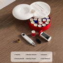 16 Color Thread Sewing Kit with Magnetic Needle Organizer