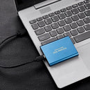 External Storage | 128GB Portable SSD | USB-C & USB 3.1 | Ultra-Compact | Shockproof Build | DataVault
