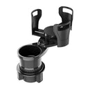 360-Degree Rotating Car Cup Holder for Two Beverages