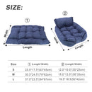 3-in-1 Pet Bed – Lounger, Mat, and Snuggle Cave