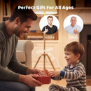 Interlocking Metal Puzzle Collection — Perfect for Christmas & Game Nights 8-Piece Set