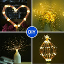 200 LED Solar String Lights - Warm White, White, Multicolor