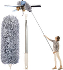 Telescoping Microfiber Duster | Longer Reach | Flexible Head | Washable | DustReach