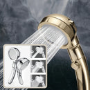 3-Spray Handheld Shower with Air Injection and 1.5m Hose Included