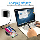 30W Rapid Wireless Charger with USB Type-C Connection