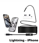 Endoscope Lens | Flexible Inspection in Tight Spaces | Adjustable LED Lighting | ScopeFlex