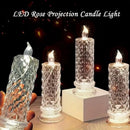 3+1 FREE | LED Crystal Candle Holders – Create Enchanting Atmospheres Safely