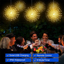 200 LED Solar String Lights - Warm White, White, Multicolor