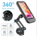360° Rotating Waterproof Phone Mount for Bicycles