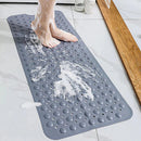 Non-skid Bath Mat | Textured Surface | Fast Water Drain | SafeStep