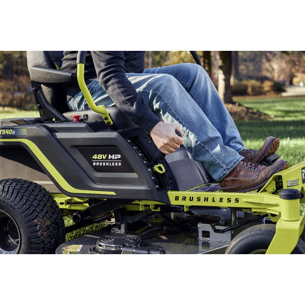 Ryobi 48V HP Brushless 54-inch 115 Ah Battery Electric Riding Zero Turn Mower