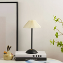 Wireless Modern Table Lamp with USB Charging Function LumiFold – 3-Step Dimmable | Bedside Lamp | Living Room