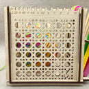 Tangle-Free Crafting Bliss | Storage for Needles Scissors Tools | Smooth Thread Flow Without Snags | KnitNest