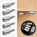 40 Pack of Self-Drilling Shelf Brackets