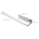 Towel Rack | Wall-Mounted Adhesive | Water-Resistant Stainless Steel | BathLine