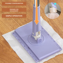 Floor Cleaner | 360° Swiveling Flat Mop Head | Touch-Free Pad Replacement | MopMate