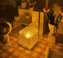Wireless USB Relaxation Table Lamp Magic Wave Lamp – 16 radiant colors with remote control