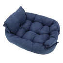 3-in-1 Pet Bed – Lounger, Mat, and Snuggle Cave