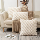 3D Textured Velvet Pillow Cover